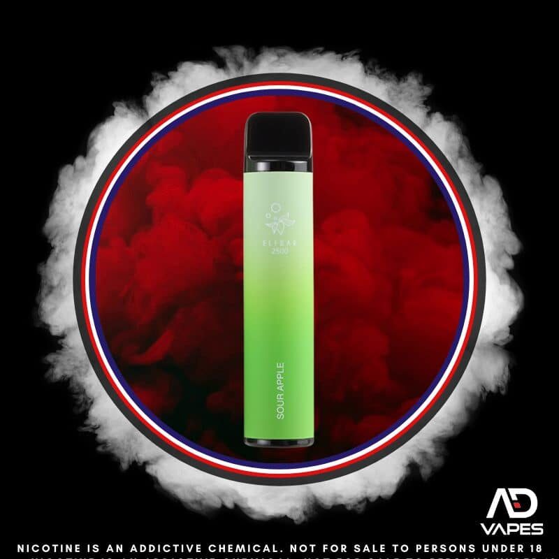 Elf Bar 2500 20mg Sour Apple