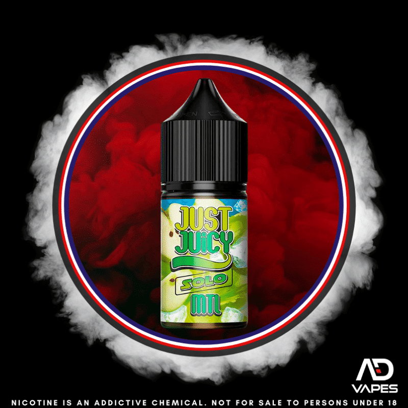 The Hidden Cloud Just Juicy Solo Green Apple 12mg 30ml