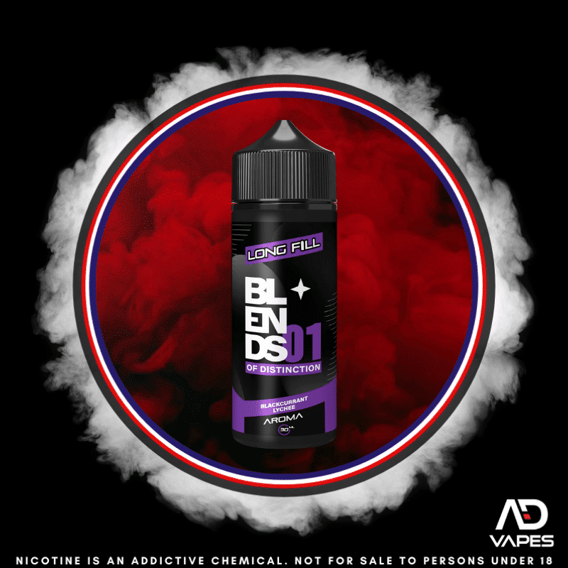GBOM x Blends 01 Blackcurrant Lychee 120ml Flavour Shot