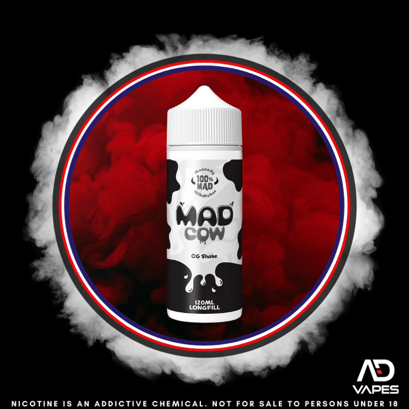 Madcow Original Milkshake 120ml Flavour Shot
