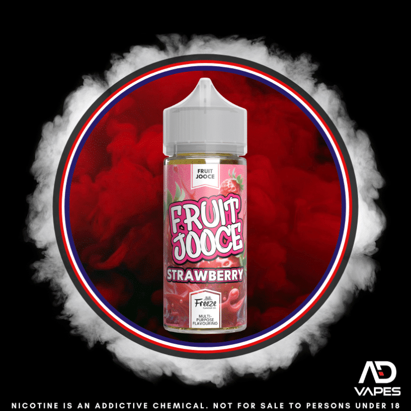 Freeze Vapes Strawberry 120ml Flavour Shot
