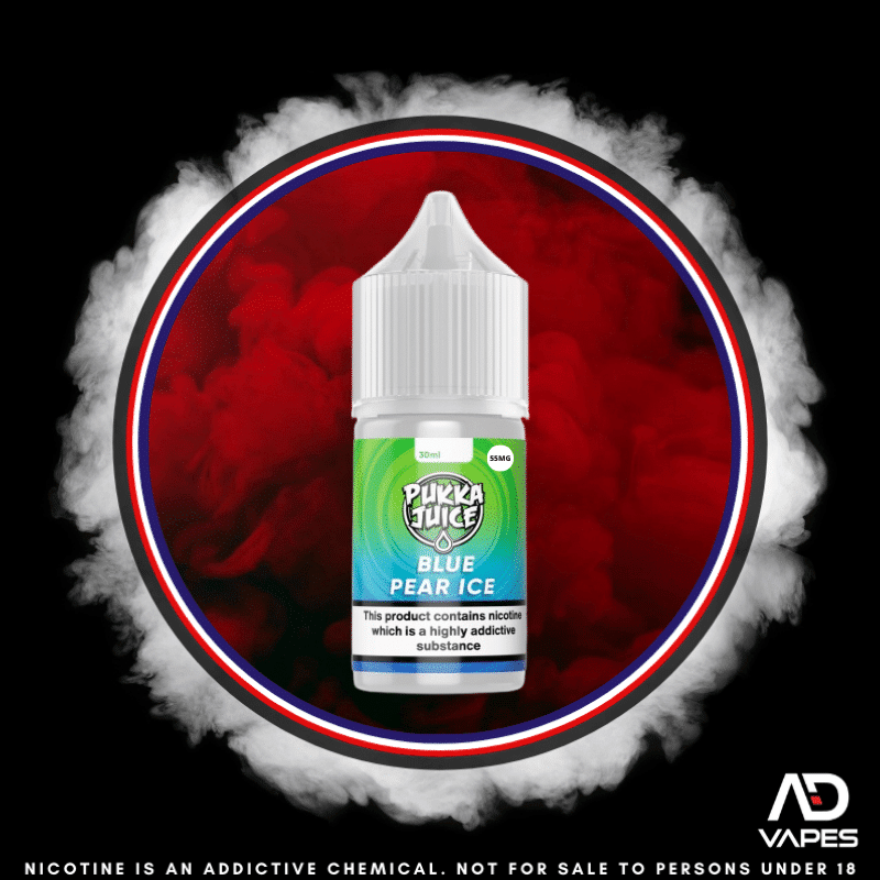 Pukka Juice Blue Pear Ice 55mg 30ml Longfill Kit