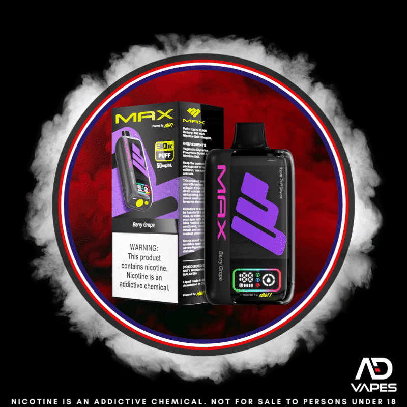 NASTY MAX 30K 50mg Berry Grape