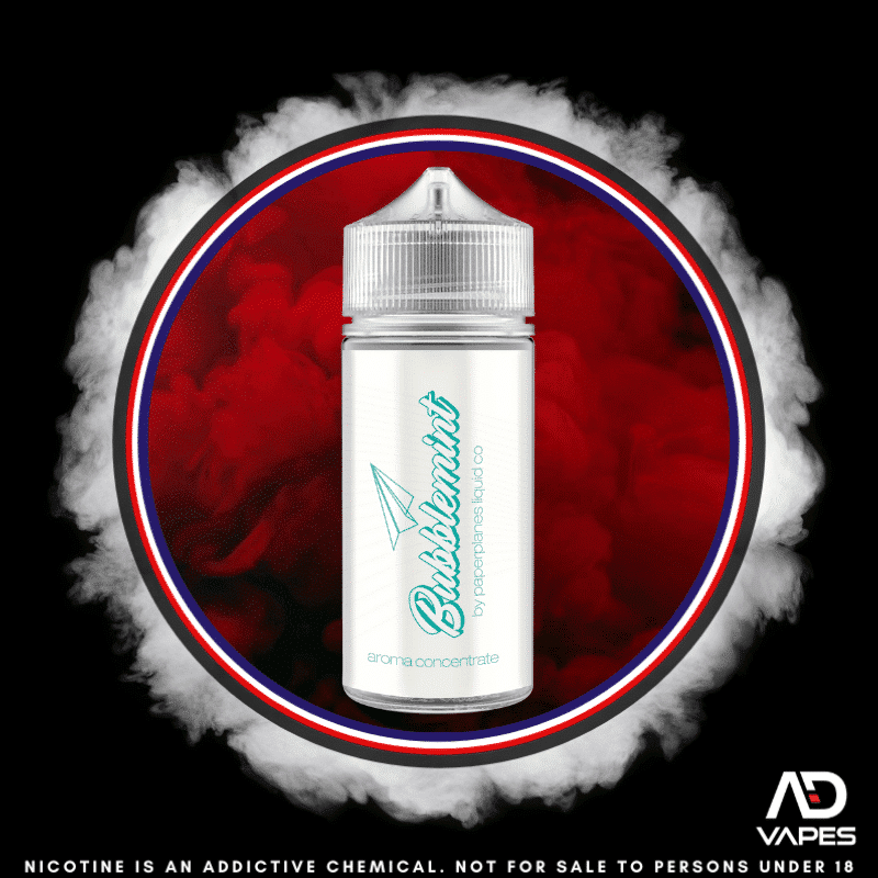 Paper Planes Bubblemint 120ml Flavour Shot