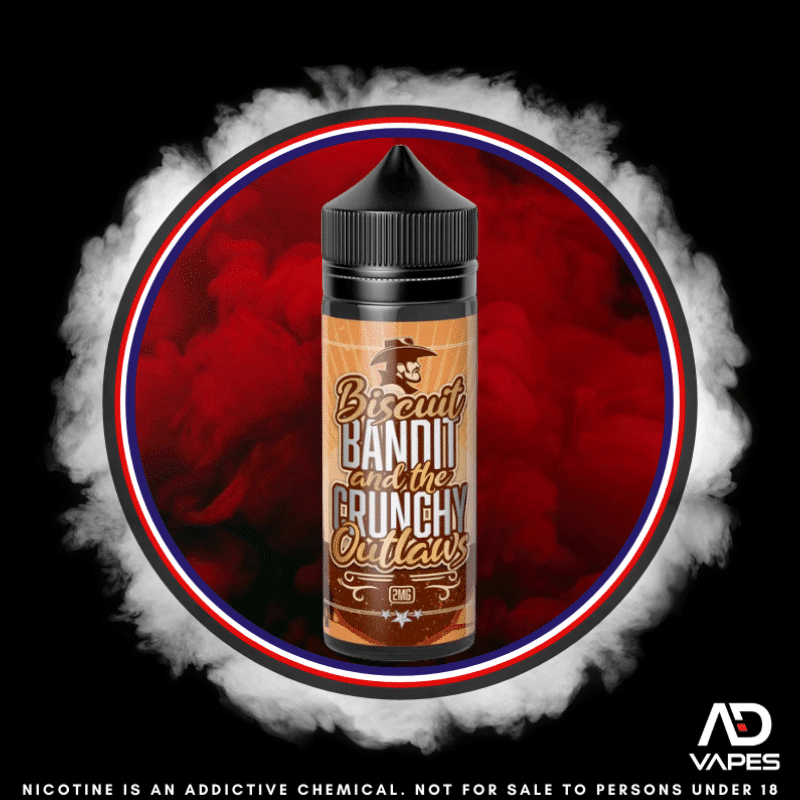 Wiener Vape Co Biscuit Bandit And The Crunchy Outlaws 120ml Flavour Shot