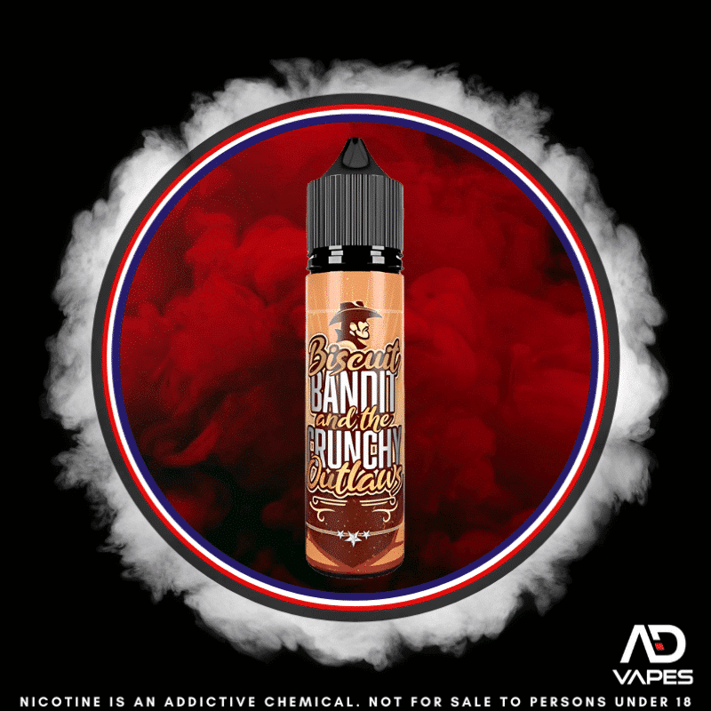 Wiener Vape Co Biscuit Bandit And The Crunchy Outlaws 30ml Flavour Shot Makes 60ml