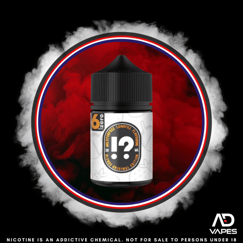 6Zero Blends Original 30ml Flavour Shot Makes 60ml
