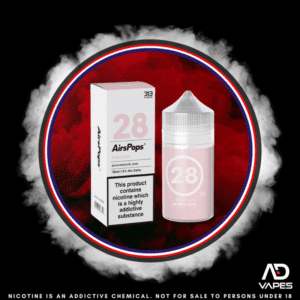 Airscream AirsPops 313 19mg Bubblegum 30ml Half Strength