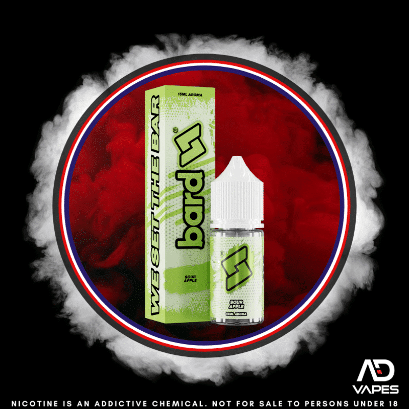 Bard x Vapour Mountain Sour Apple 30ml Flavour Shot