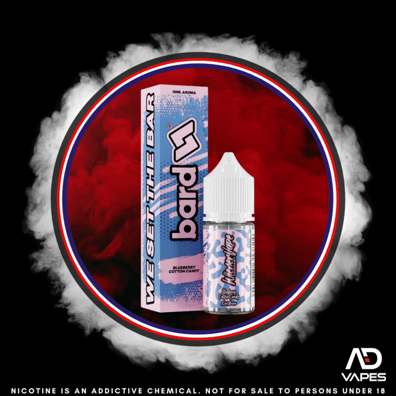 Bard x Wiener Vape Blueberry Cotton Candy 30ml Flavour Shot