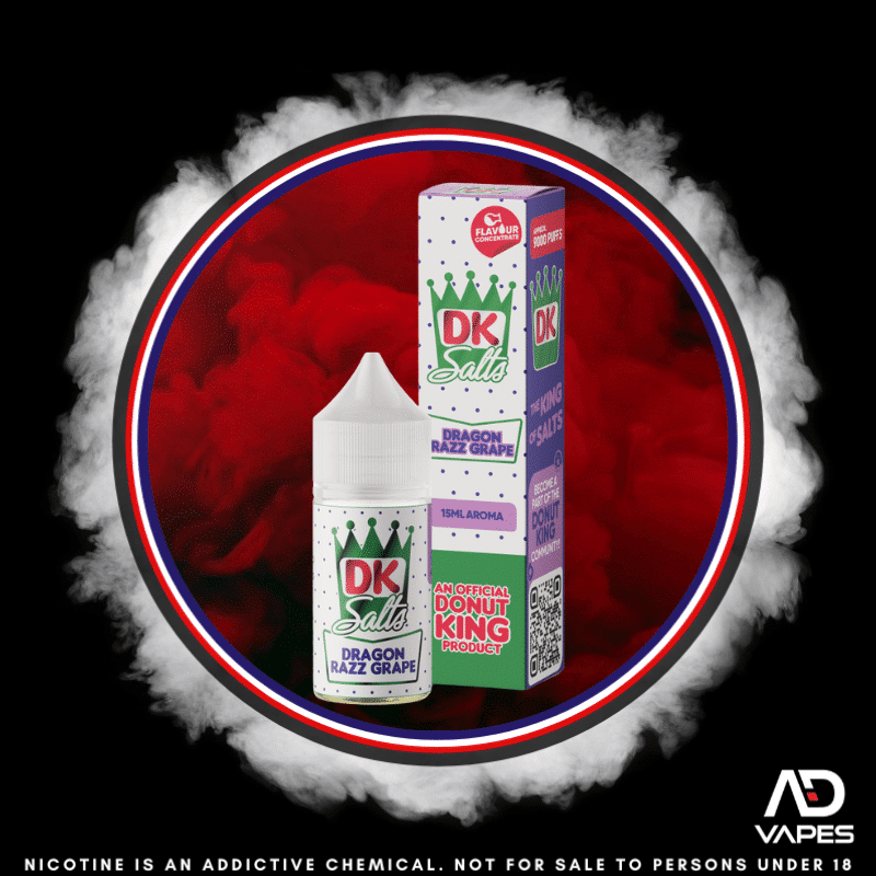Donut King Dragon Razz Grape 30ml Flavour Shot