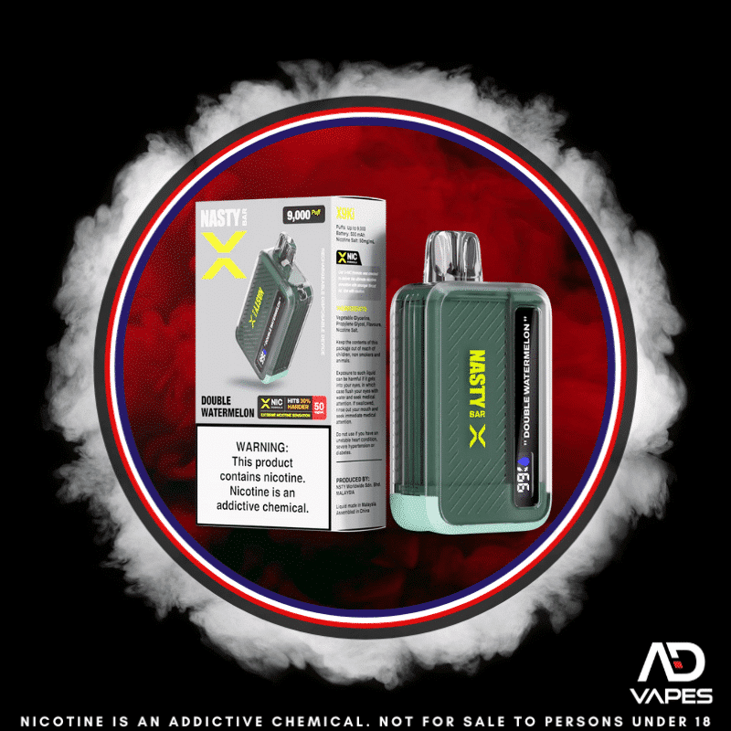 NASTY Bar X 9000 50mg Double Watermelon