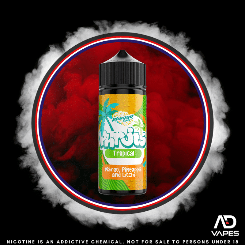 Phoggit Phruits Mango, Pineapple & Litchi 120ml Flavour Shot