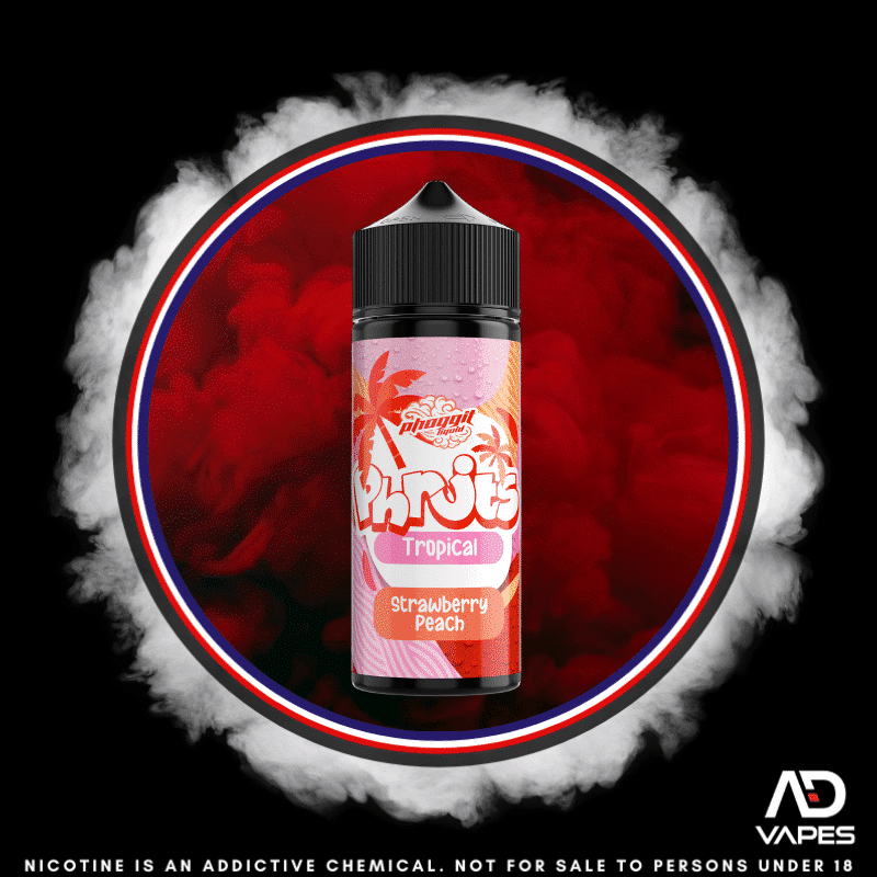 Phoggit Phruits Strawberry Peach 120ml Flavour Shot
