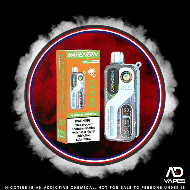 Vapengin Ceres 30K 50mg Raspberry Cherry Ice
