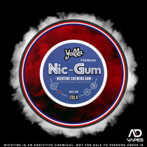 Yalla Nicotine Gum 2mg Cola Ice 40 Pack