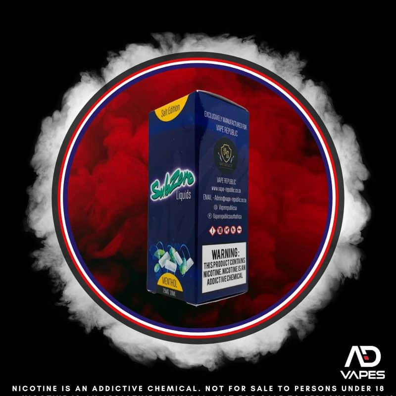 Vape Republic Sub Zero 50mg 30ml