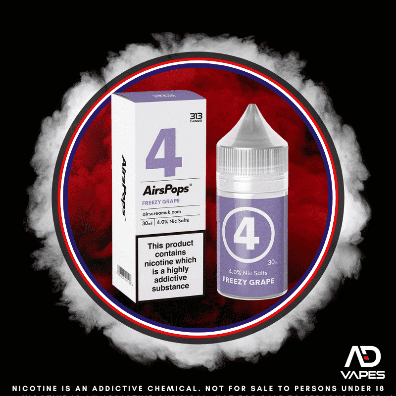 Airscream AirsPops 313 Freezy Grape 40mg 30ml