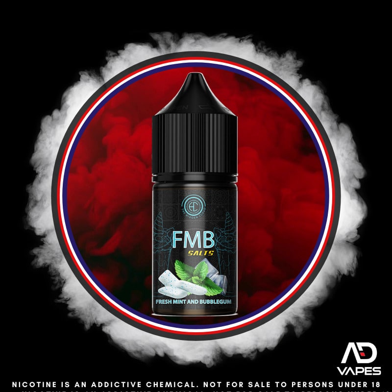 The Hidden Cloud FMB Fresh Mint And Bubblegum 45mg 30ml