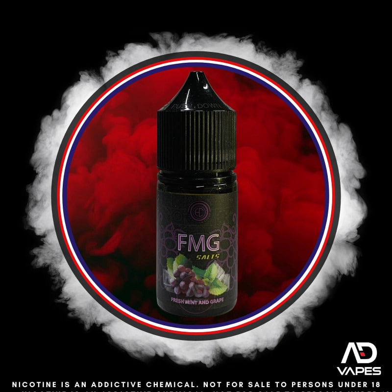 The Hidden Cloud FMG Fresh Mint And Grape 25mg 30ml