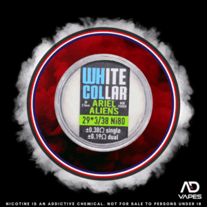 White Collar Green Ariel Aliens 29*3/38 Ni80 2.5mm