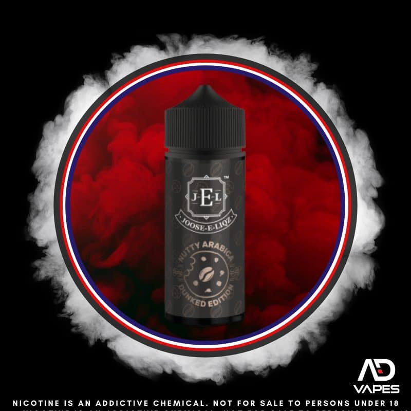 Joose-E-Liqz Nutty Arabica Dunked 2.5mg 100ml