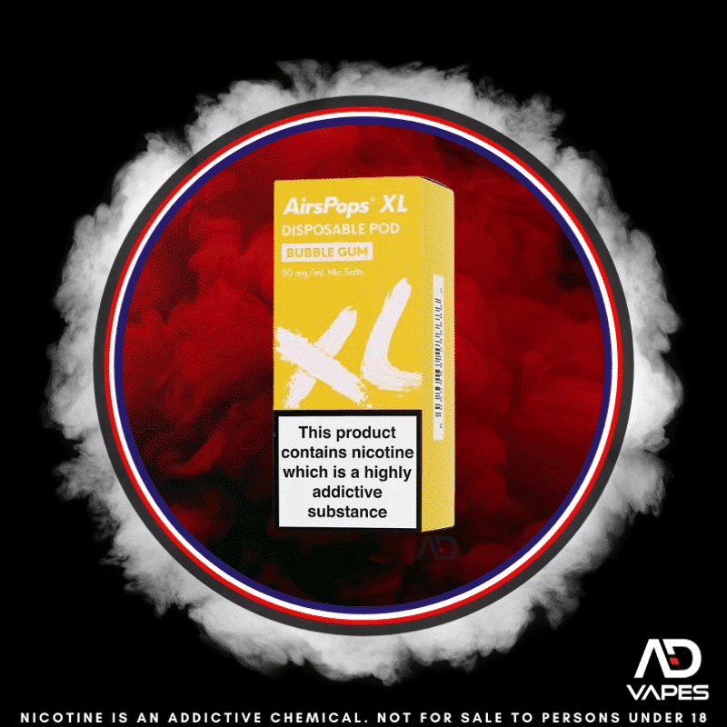 Airscream AirsPops XL Replacement Pod 50mg Bubblegum