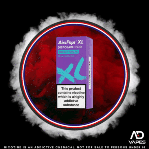 Airscream AirsPops XL Replacement Pod 50mg Freezy Grape