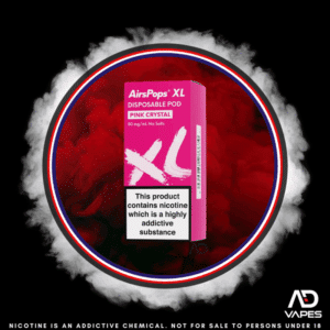 Airscream AirsPops XL Replacement Pod 50mg Pink Crystal