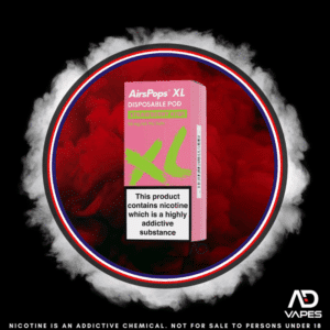 Airscream AirsPops XL Replacement Pod 50mg Strawberry Kiwi