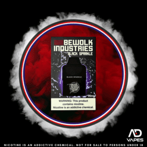Bewolk Industries Replacement Pod 6000 Black Sparkle 20mg