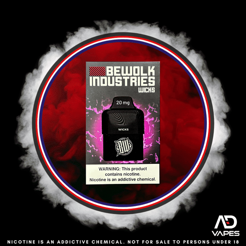 Bewolk Industries Replacement Pod 6000 Wicks 20mg