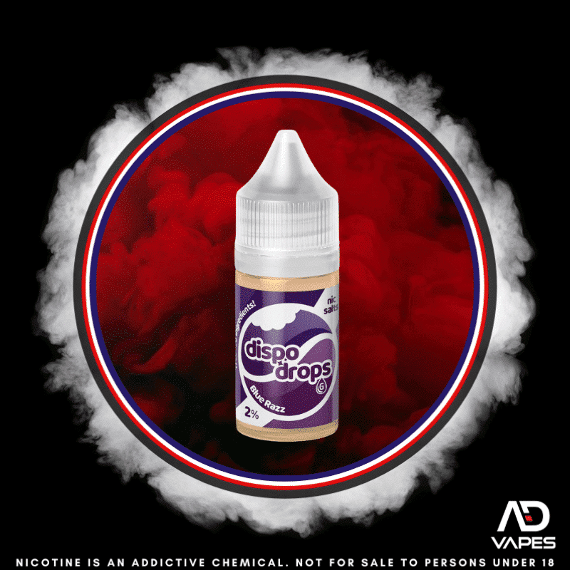 GDrops Dispo Drops Blue Razz 20mg 30ml