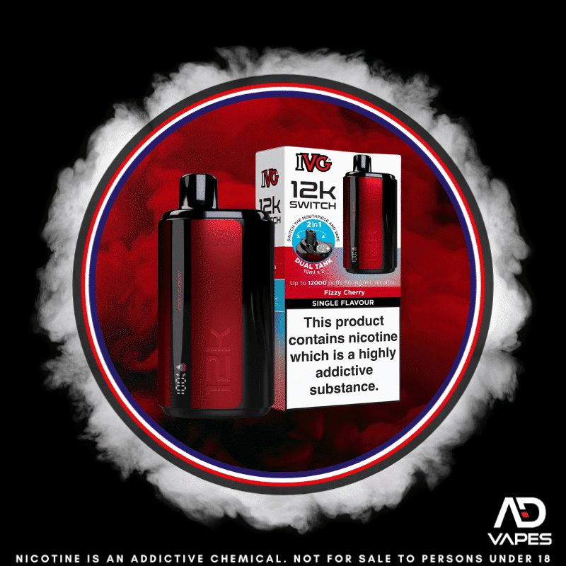 IVG 12K 50mg Fizzy Cherry