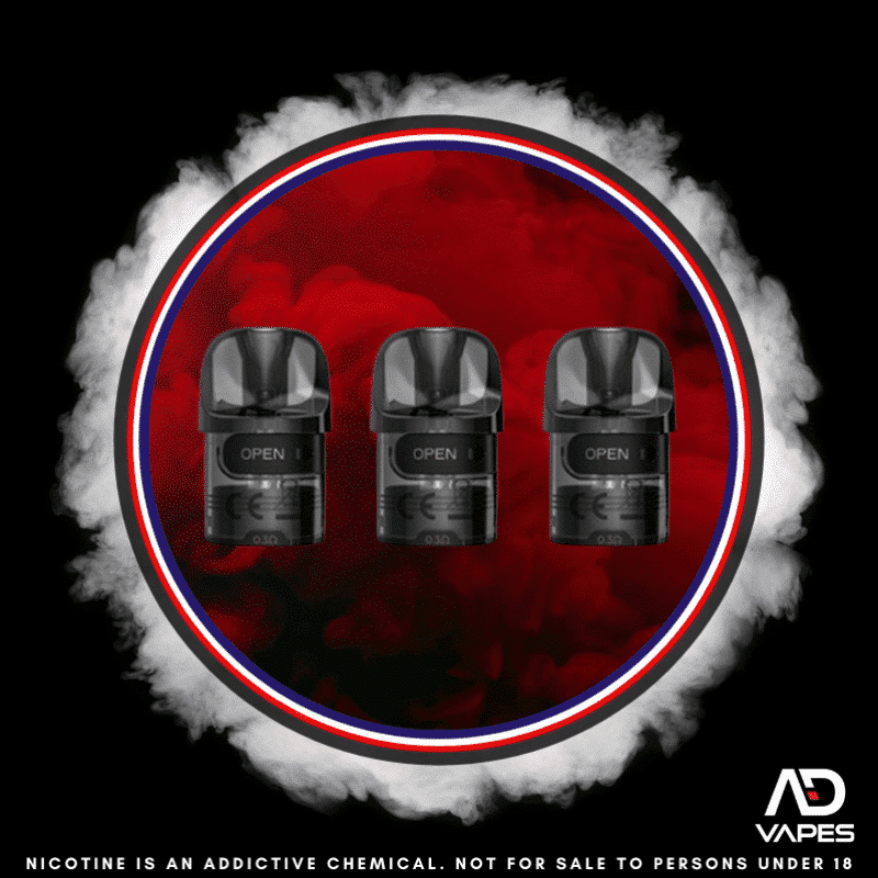 Lost Vape Thelema E Plus 0.3 Replacement Cartridge 3 Pack