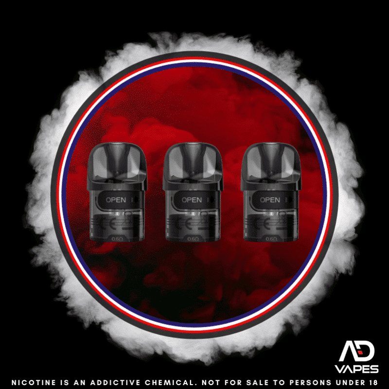 Lost Vape Thelema E Plus 0.6 Replacement Cartridge 3 Pack