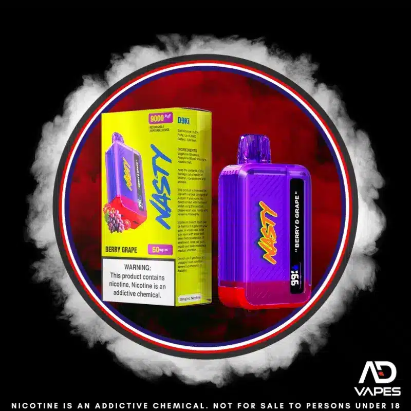 NASTY Bar 9000 50mg Berry & Grape