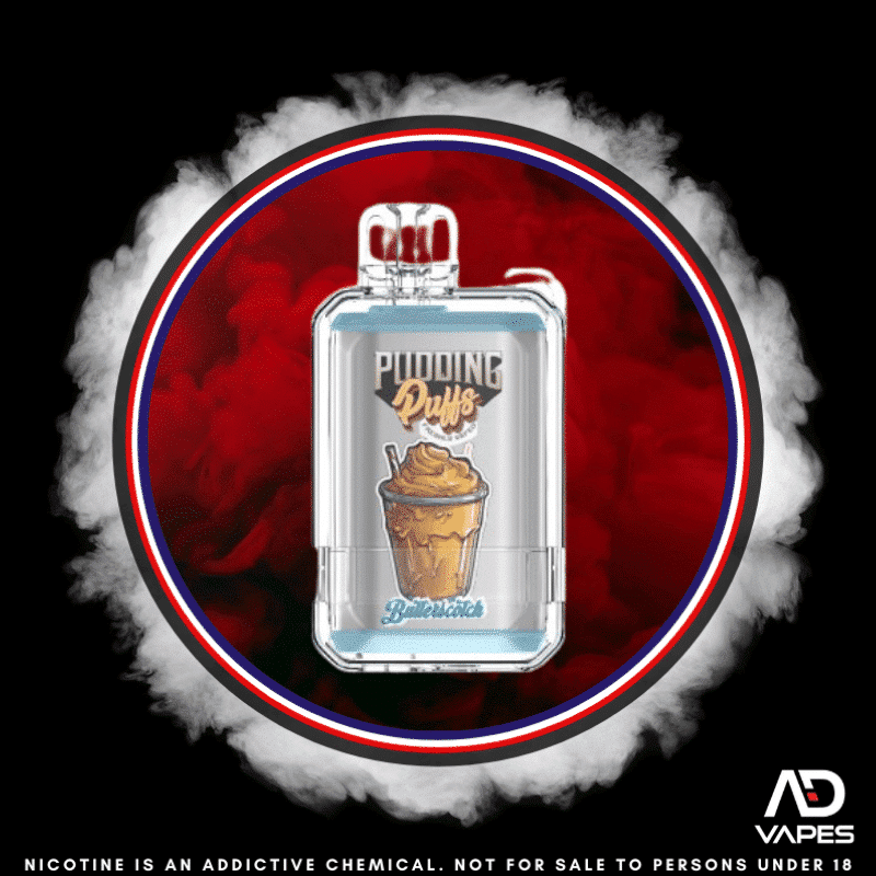 Pudding Puffs 8000 30mg Butterscotch