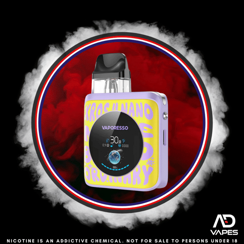 Vaporesso XROS 4 Nano Pod Kit Word-Pop Yellow