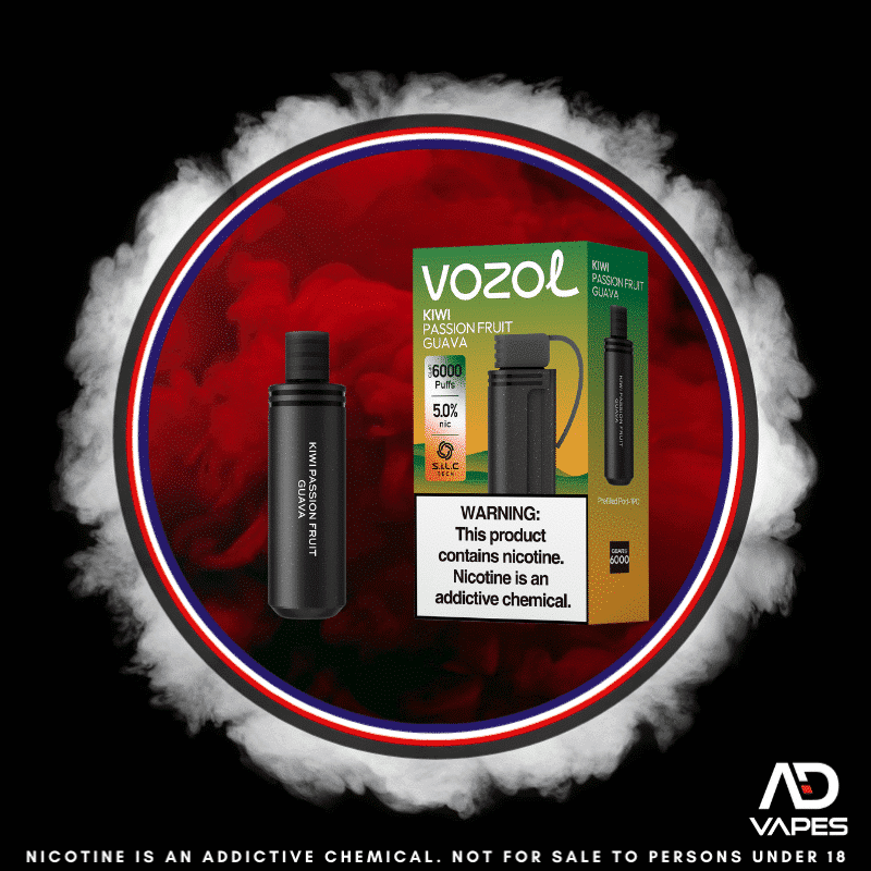 Vozol Gear S6000 Replacement Pod 50mg Kiwi Passion Fruit Guava