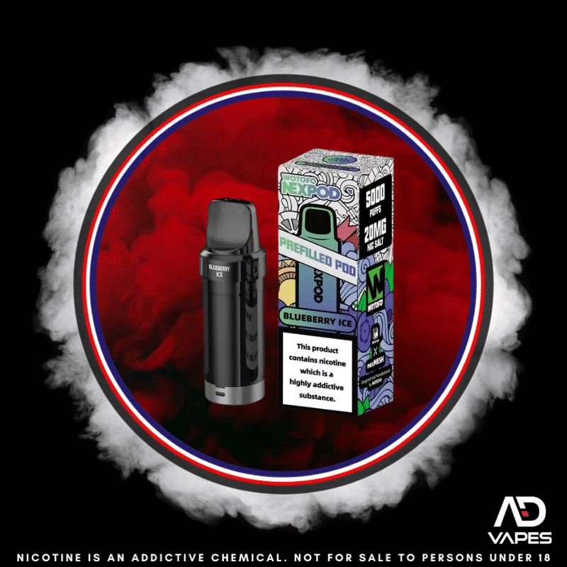 Wotofo Nexpod Replacement Pod 5000 20mg Blueberry Ice