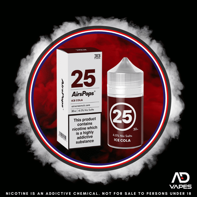 Airscream AirsPops 313 Cola Ice 40mg 30ml
