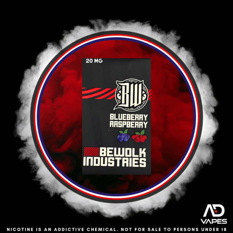 Bewolk Industries Replacement Pod 6000 Blueberry Raspberry 20mg
