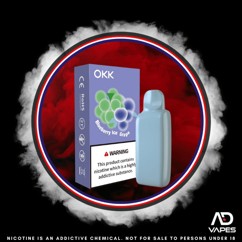 OKK Cross Replacement Pod 5000 35mg Blueberry Iced Grape