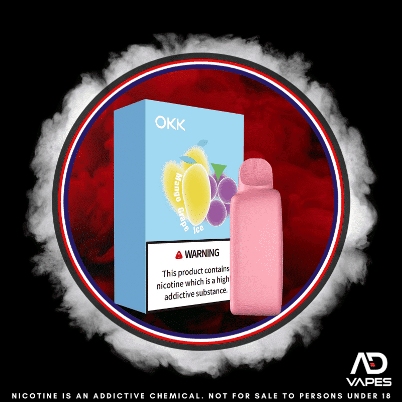 OKK Cross Replacement Pod 5000 35mg Mango Grape Ice