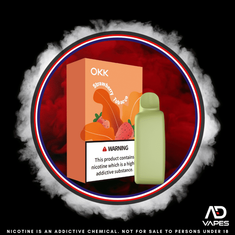 OKK Cross Replacement Pod 5000 50mg Strawberry Tobacco