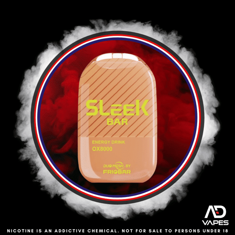 Sleekbar Ox 8000 50mg Energy Drink