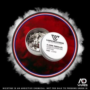 Vape Creations 6 Core Parallel Coil Ni80 Prebuilt 6 pack