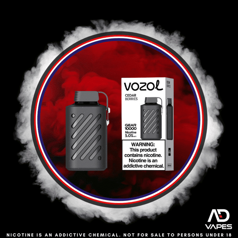 Vozol Gear 10k 50mg Cedar Berries