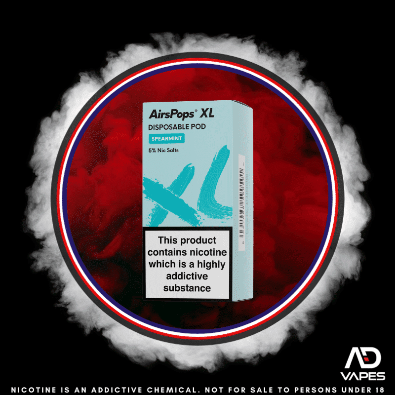 Airscream AirsPops XL Replacement Pod 50mg Spearmint